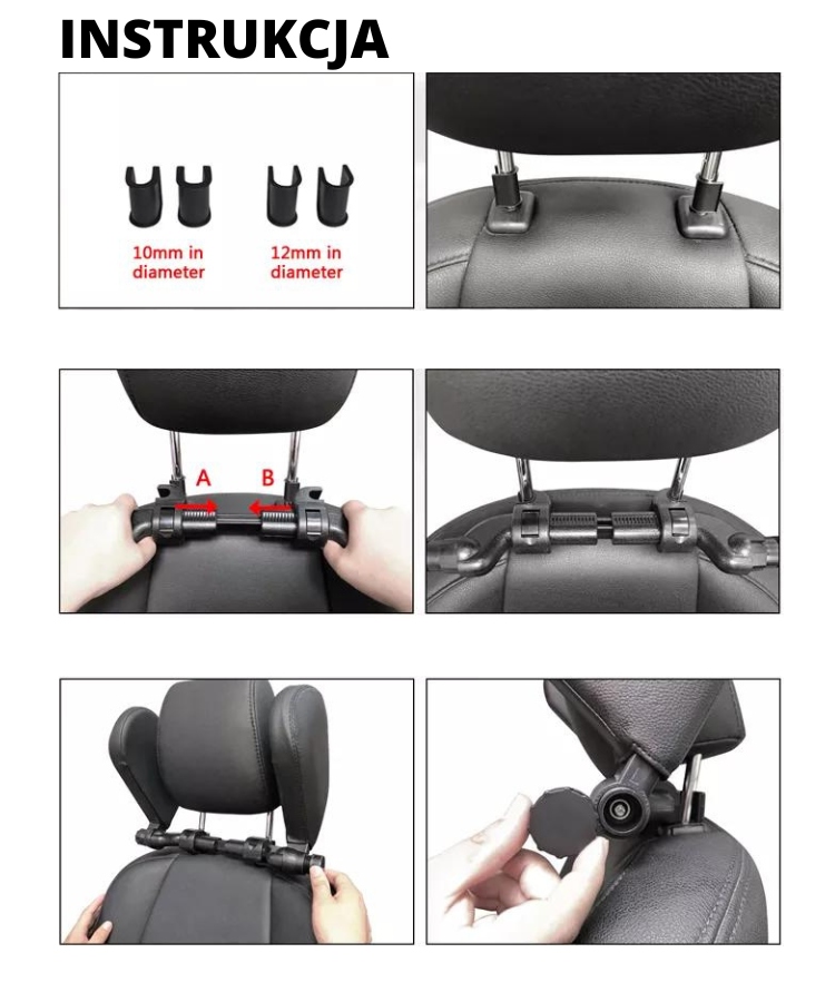 фото №7, Подголовник спинка na головы do автомобиля бежевый