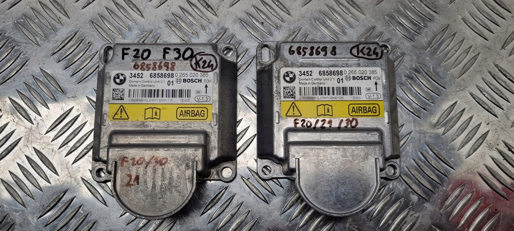 фото №1, Bmw f20 f30 модуль датчик подушка безпеки 6858698