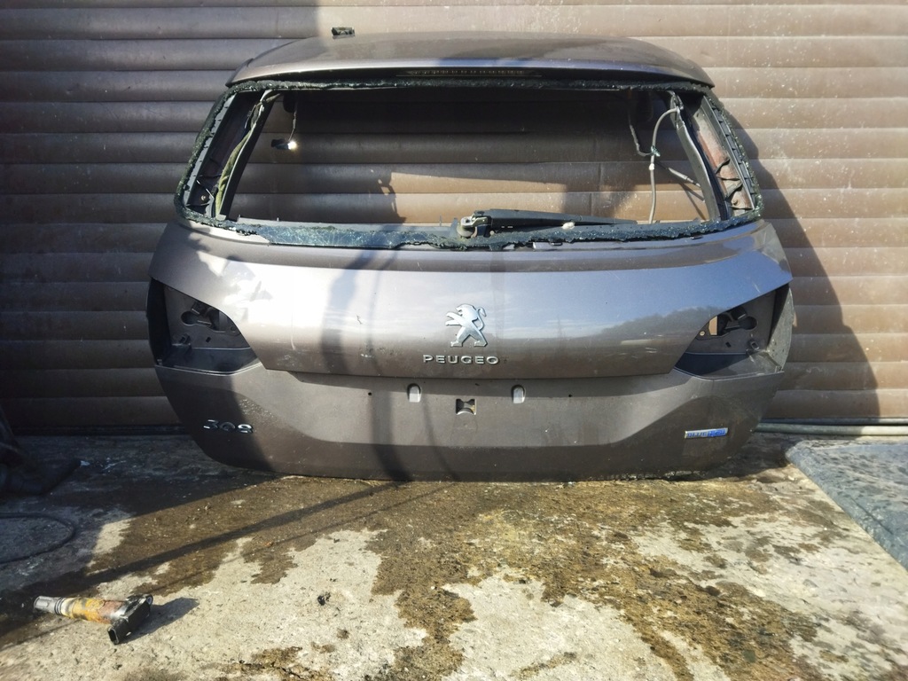 фото №5, Peugeot 308 sw kombi кришка багажника багажника