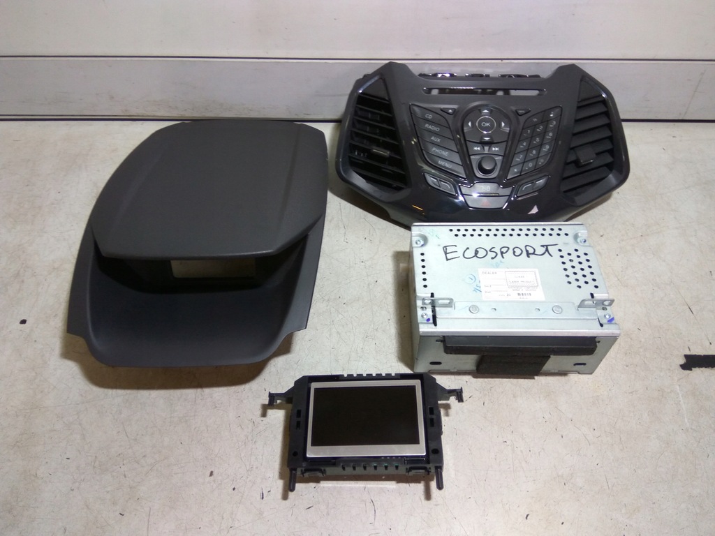 фото №1, Ford ecosport радио cd дисплей панель