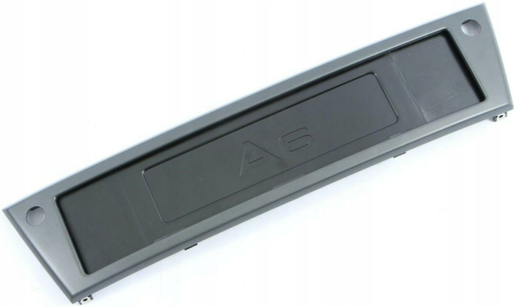 фото №1, Рамка номерного знака rej перед audi a6 c6 серая pdc