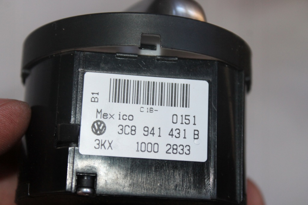 фото №10, Выключатель света переключатель vw passat b7 golf 6 3c8941431b