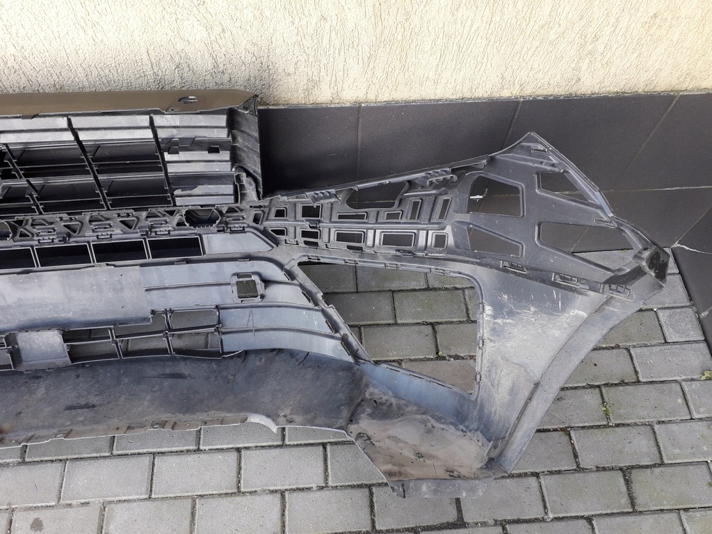 фото №11, Vw crafter 2 ii 16- бампер передний перед + решётка радиатора 7c0807221a