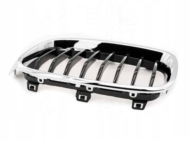 фото №7, Решётка радиатора решётка радиатора решётка радиатора bmw 3 f30 51137255411 чёрный хром