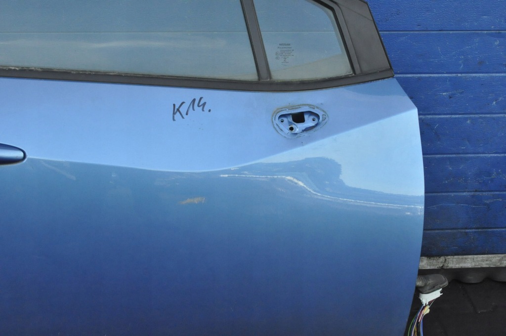 фото №3, Nissan micra k14 дверь правый перед keyless
