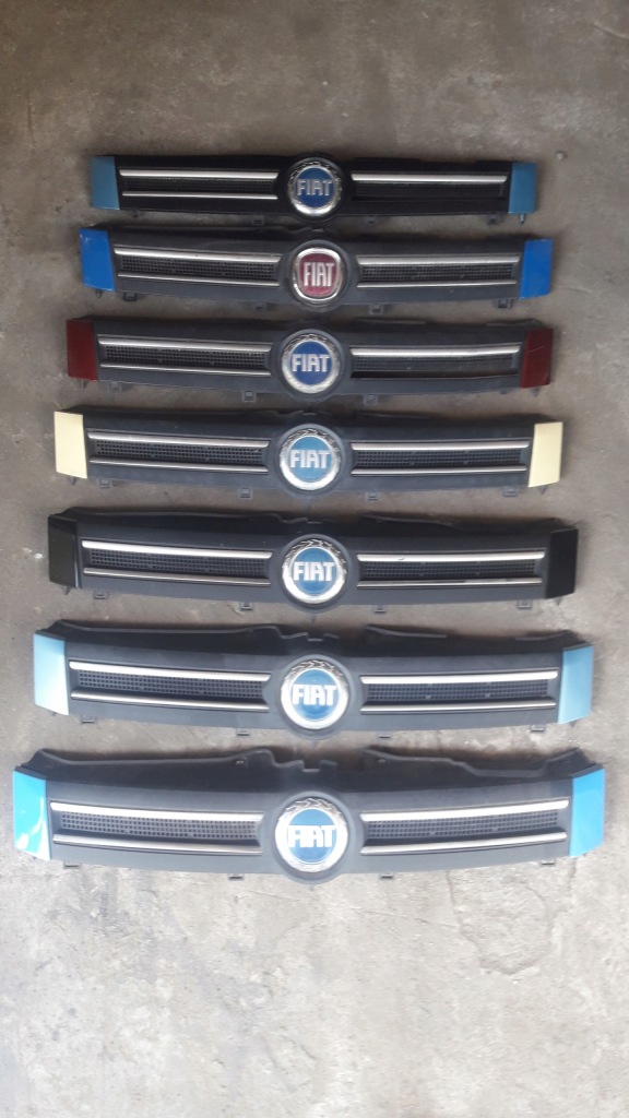 фото №1, Решётка радиатора решётка радиатора do fiat panda ii pasuje od 03 do 12 roku.