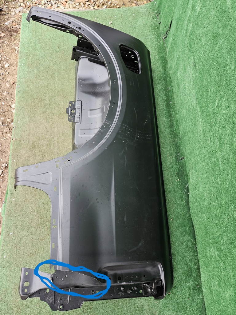 фото №6, Крыло обшивка задняя задние левая ford ranger