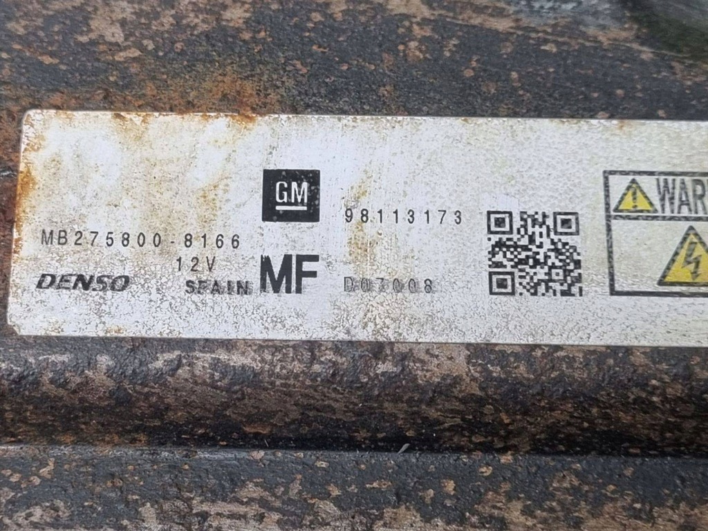 фото №11, Набір стартовий opel zafira b facelift 2010 98113173