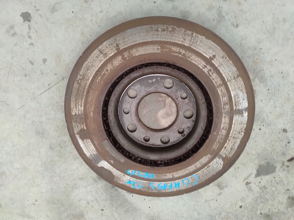 фото №7, Jeep compass ii 17- диск гальмівна перед 2.4b usa