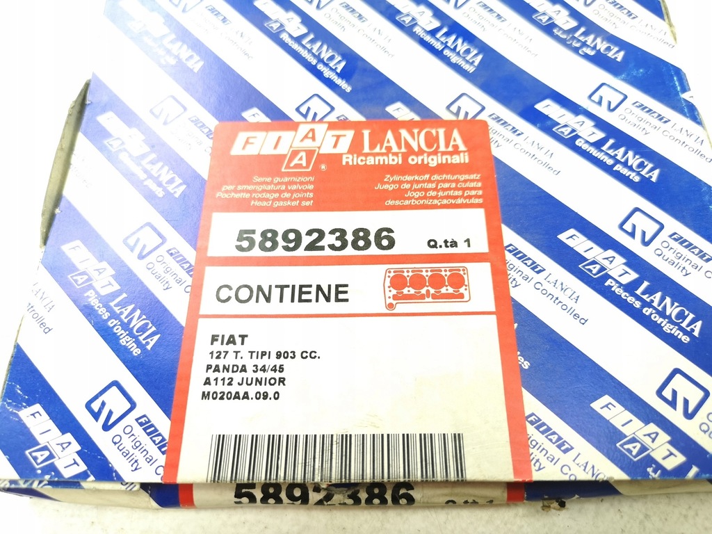 фото №9, Ущільнювачі góry двигуна fiat panda uno 0.9