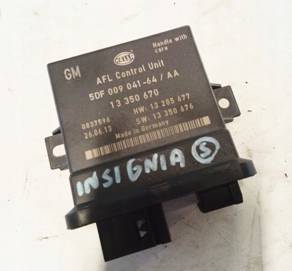 фото №1, Opel insignia a 13r модуль блок управления света 13350670