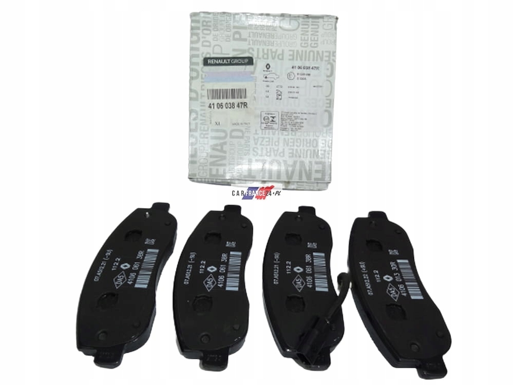 фото №1, Гальмівні колодки гальмівні renault master iii 2.3d opel movano b оригінал renault