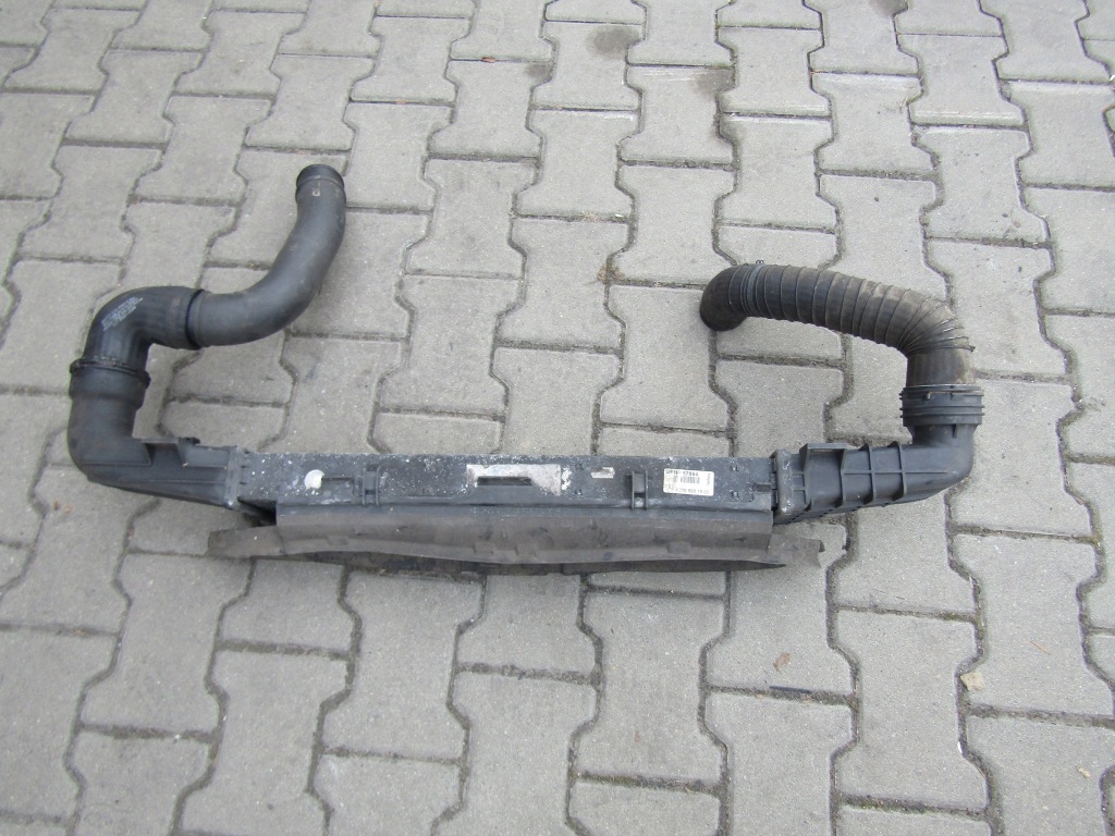 фото №13, 3 mercedes w210 2.0k компресор радіатор інтеркулер 2x шланг повітря