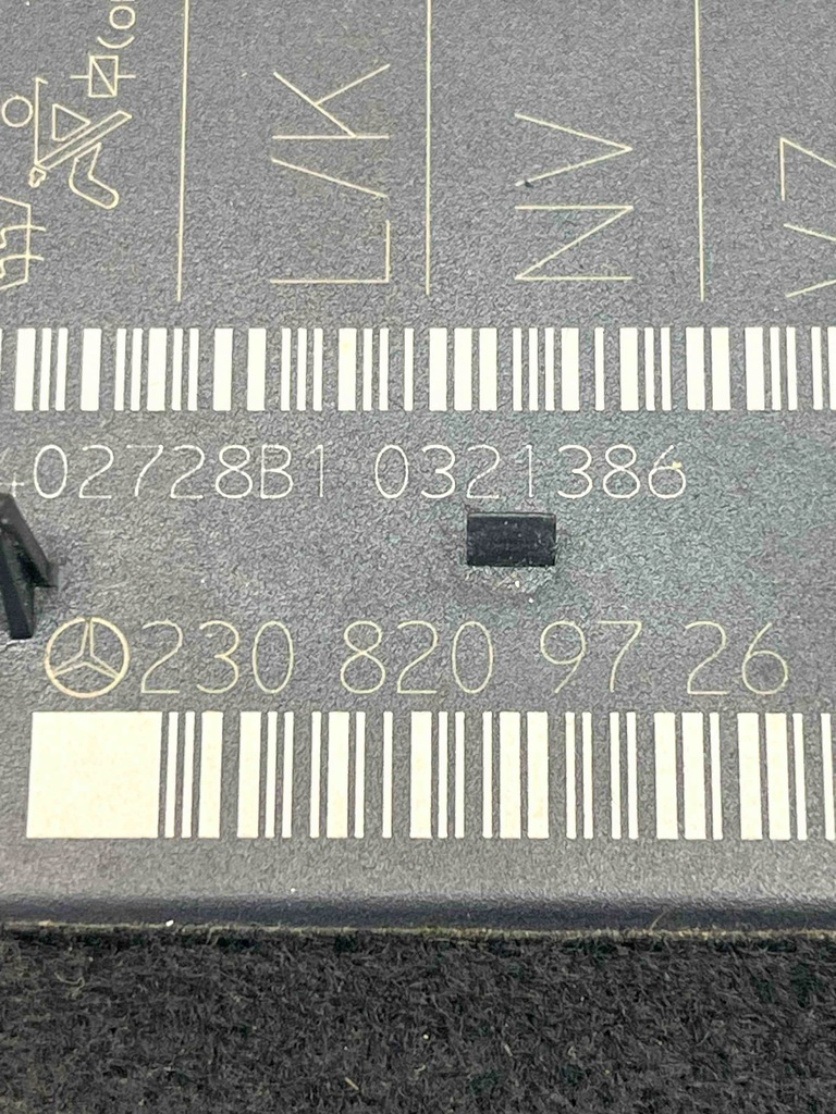 фото №8, Модуль przedniedo lewego сиденье mercedes-benz sl r230 2308209726 5.5l