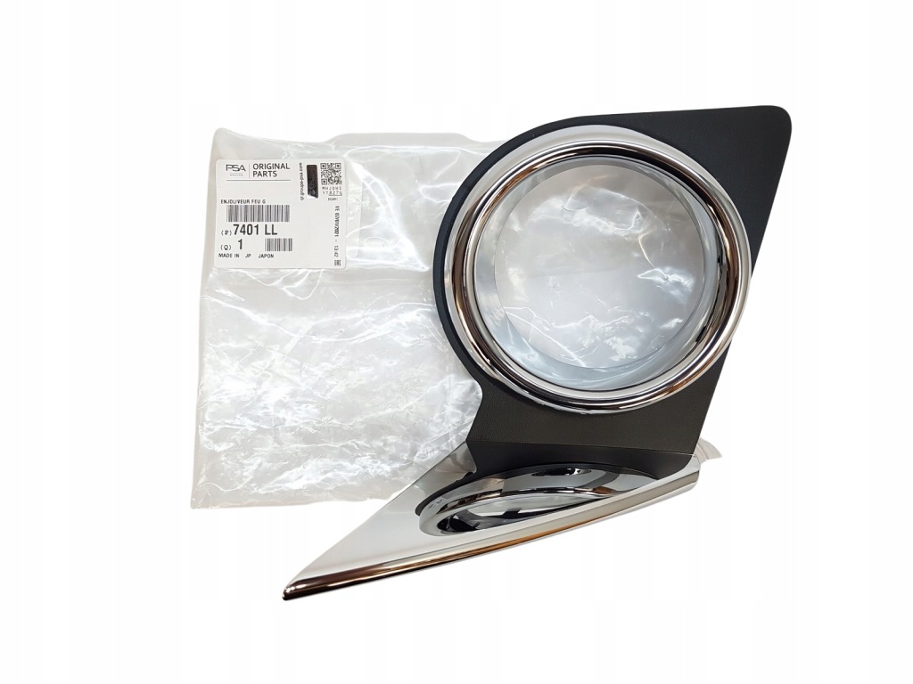 фото №1, Рамка противотуманной фары левая оригинал peugeot 4007 7401ll