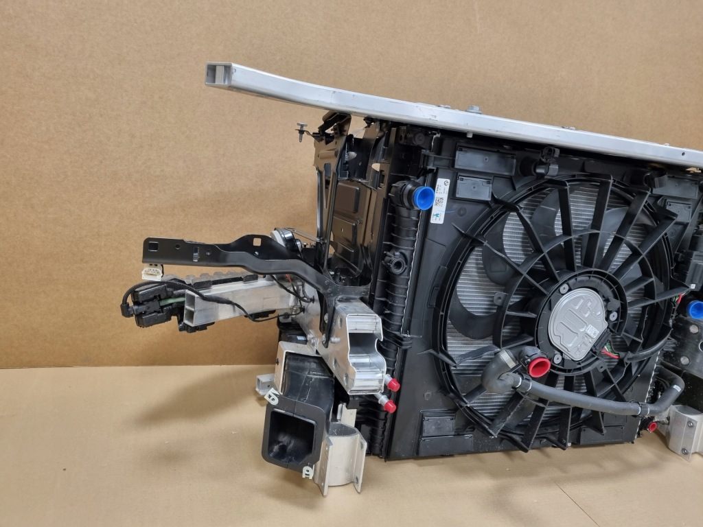 фото №11, Bmw x4 g02 lift lci 2.0i kompletny pas передній радіатор підсилювач 17km!!