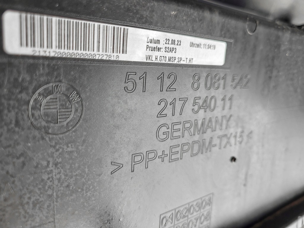 фото №16, Бампер перед передний / задняя задний bmw 7 / i7 - g70 2022-