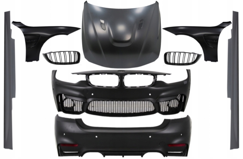 фото №1, Бампер перед задня пороги капот bmw 4 f32 f33 wz m4
