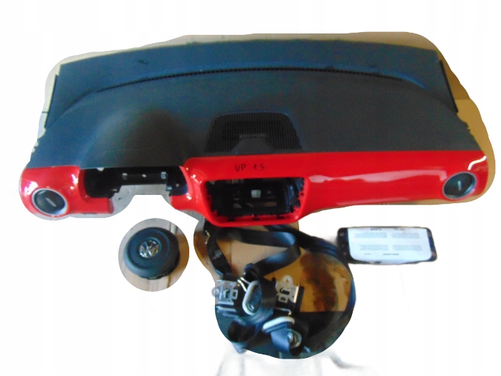 фото №1, Панель приладів консоль подушки безпеки vw up 1s