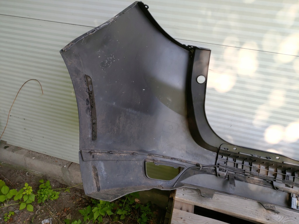 фото №13, Бампер задняя задний renault grand scenic 3 iii lata 2008-2012 цвет teb66