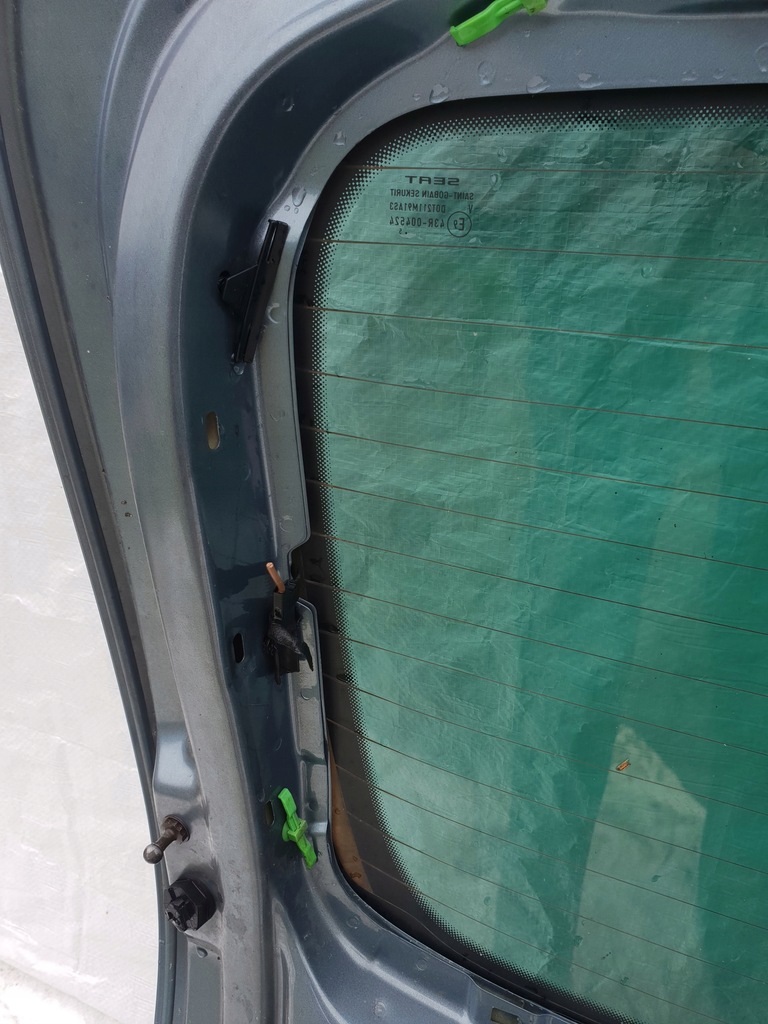 фото №9, Seat altea 5p0 04-09 стекло w крышка задняя задняя оригинальная