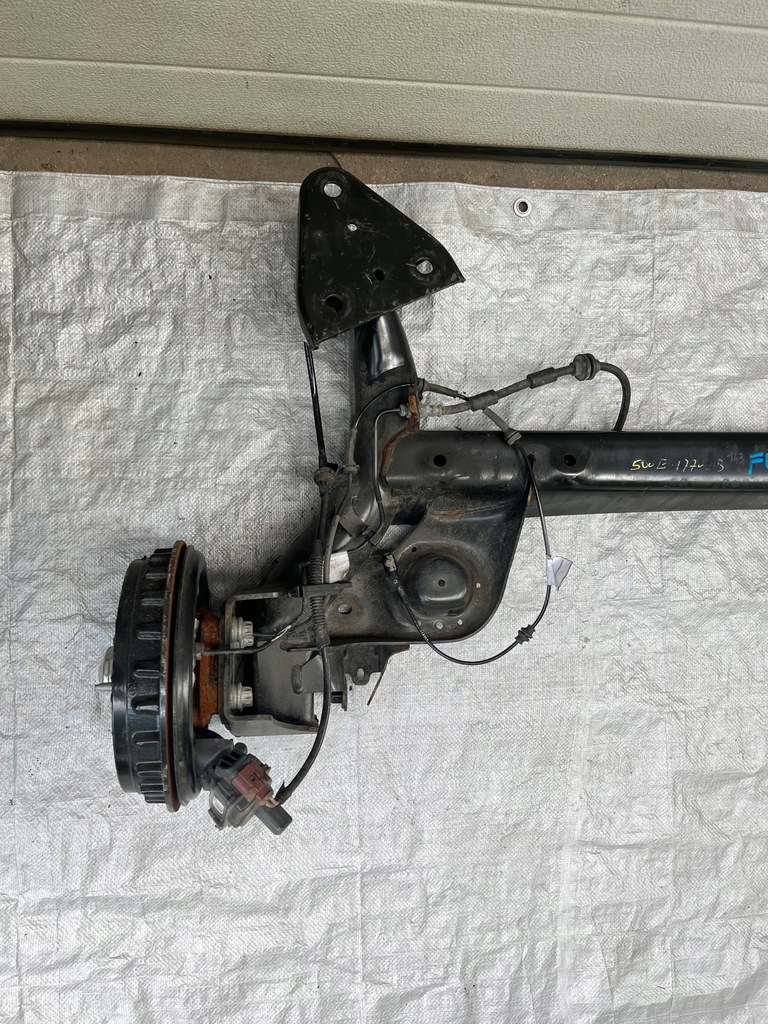 фото №6, Fiat 500 електрик oś задня балка 2021-