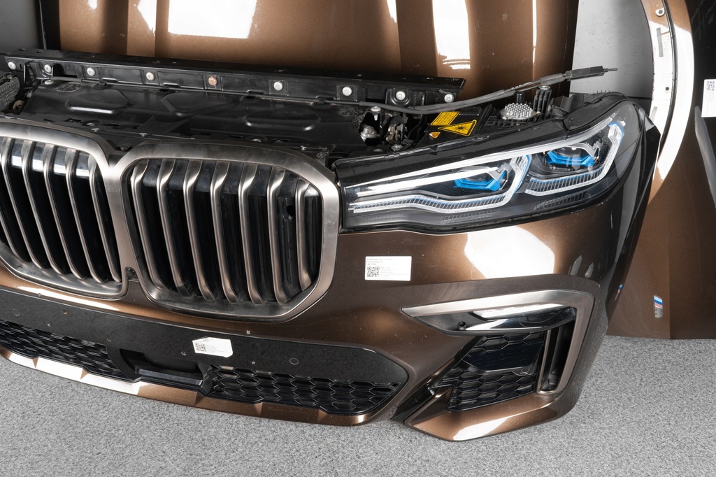 фото №7, Bmw x7 g07 капот бампер лампи laser pas перед радіатор m-pakiet 5.0i
