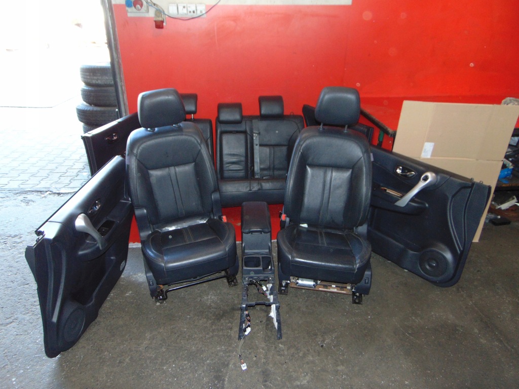 фото №1, Renault koleos i сиденья заднее сиденье обивка дверь kpl