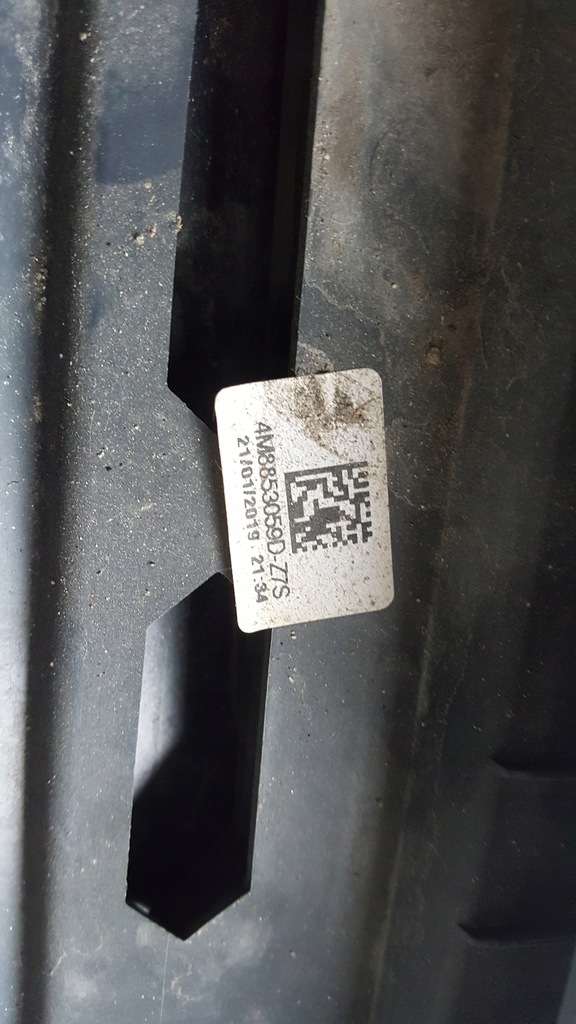 фото №14, Молдинг дверь le перед audi q8 4m8853959d демонтаж