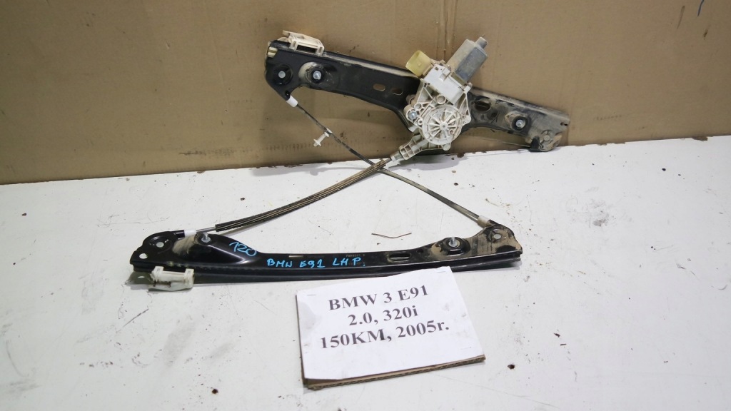 фото №1, Механизм подъемник стекло левый перед bmw 3 e91