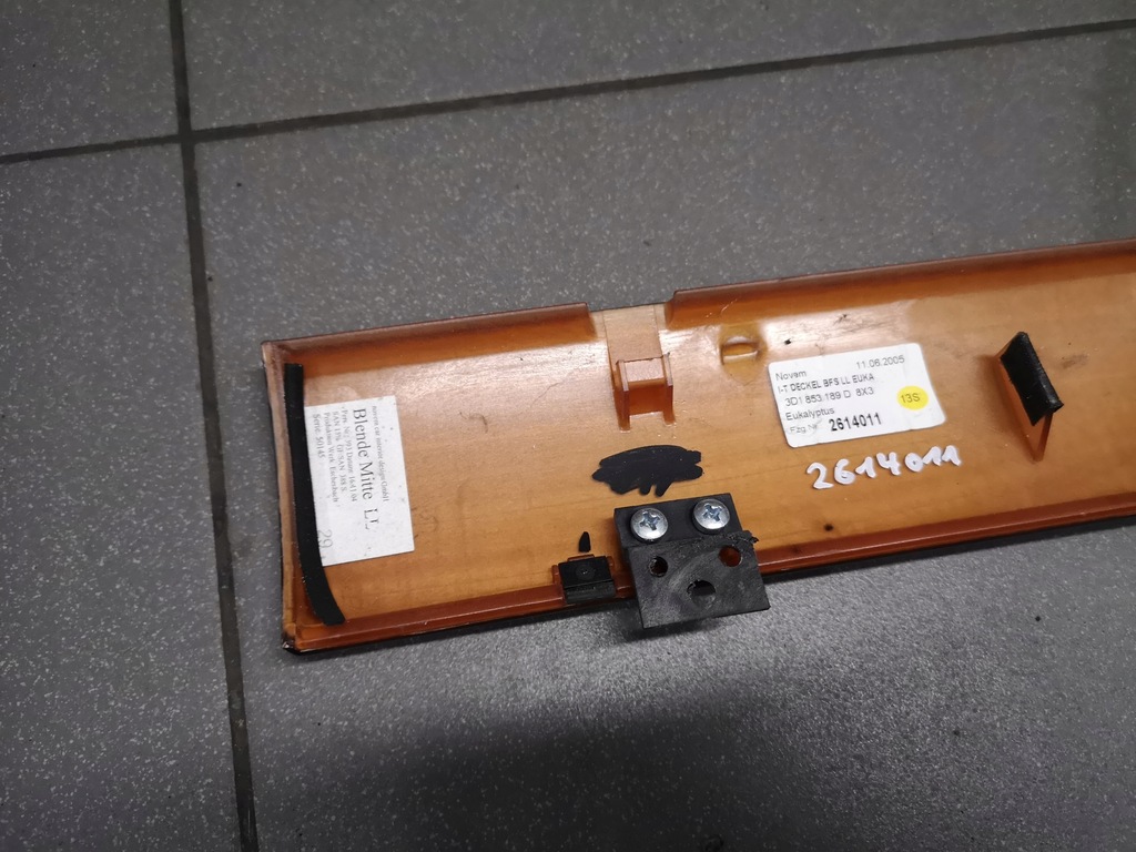 фото №9, Молдинг dekor drewno консолі vw phaeton 3d1853189d