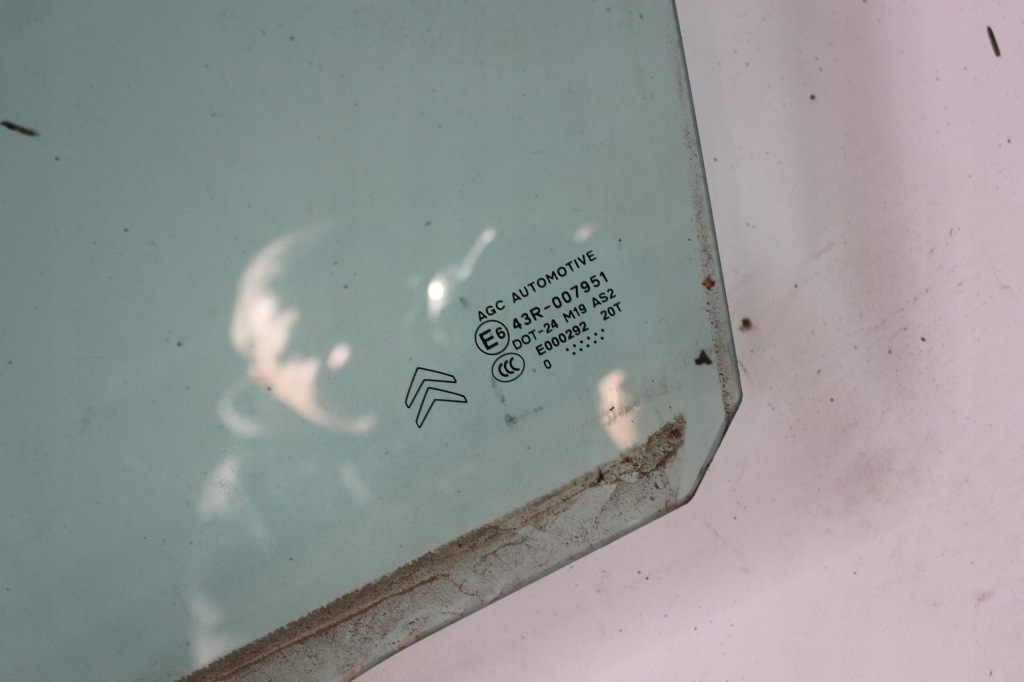 фото №2, Citroen c3 ii скло двері лівий перед 5-двері