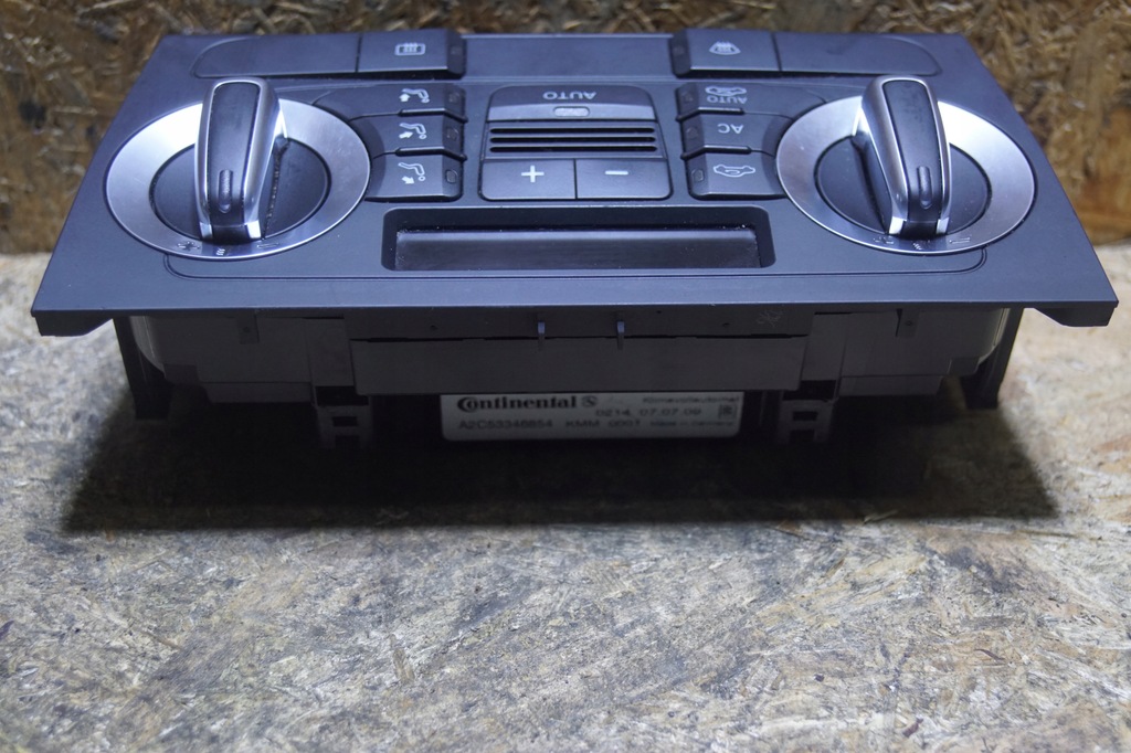 фото №10, Панель кондиционера audi оригинальный номер 8p0820043bk