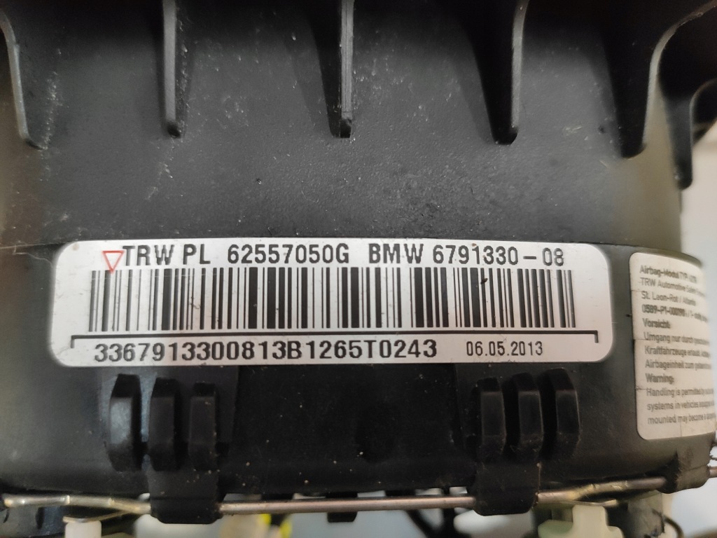 фото №11, Bmw 3 f30 f31 f20 подушка воздушная подушка безопасности водителя руля oryg идеальное состояние