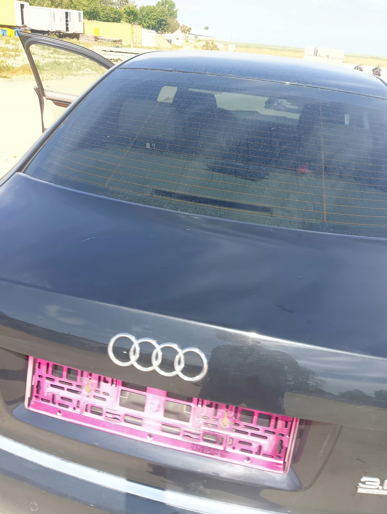 фото №7, Audi a4 b6 00-06 sedan крышка багажника задняя багажника