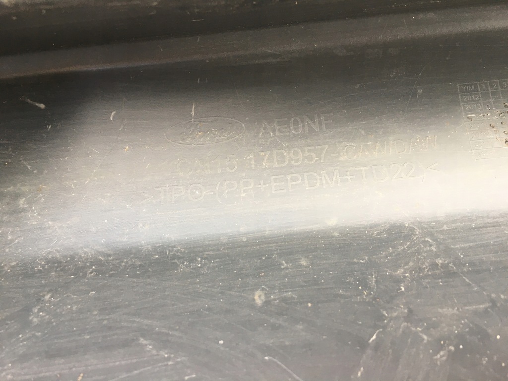 фото №8, Накладка спойлер бампера перед ford ecosport