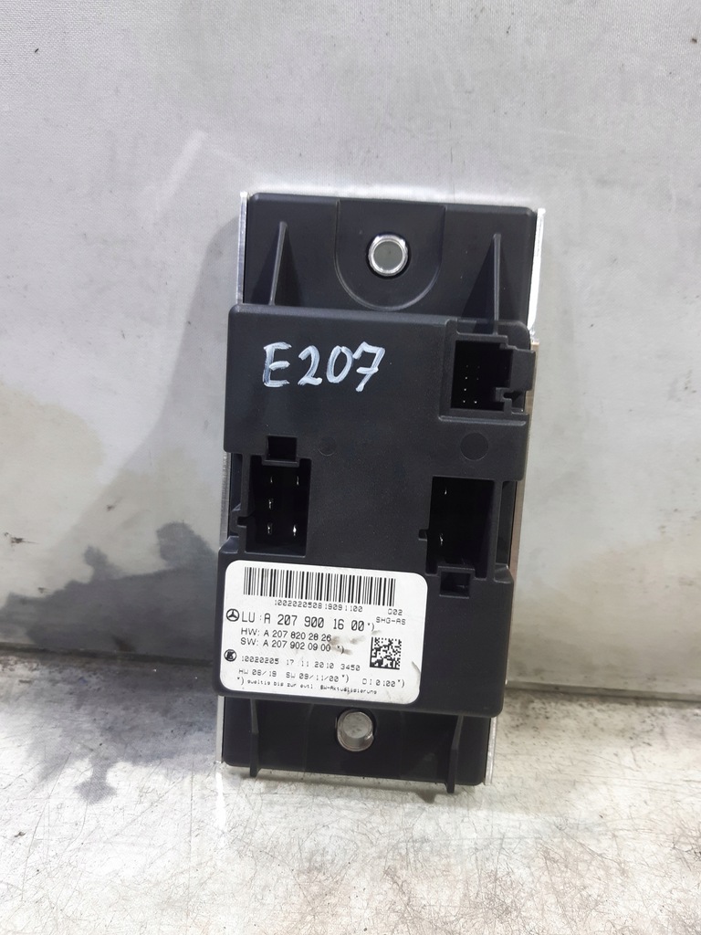 фото №1, Модуль airscarf a2079001600 mercedes w207