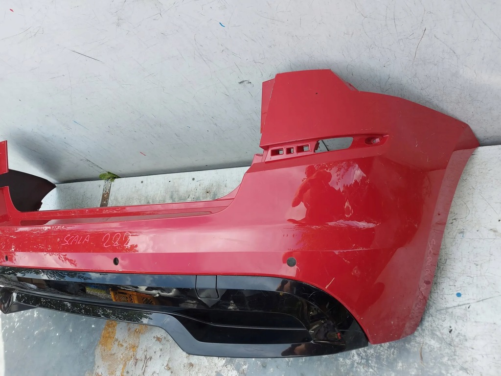 фото №10, Skoda kamiq 658 бампер задний задняя