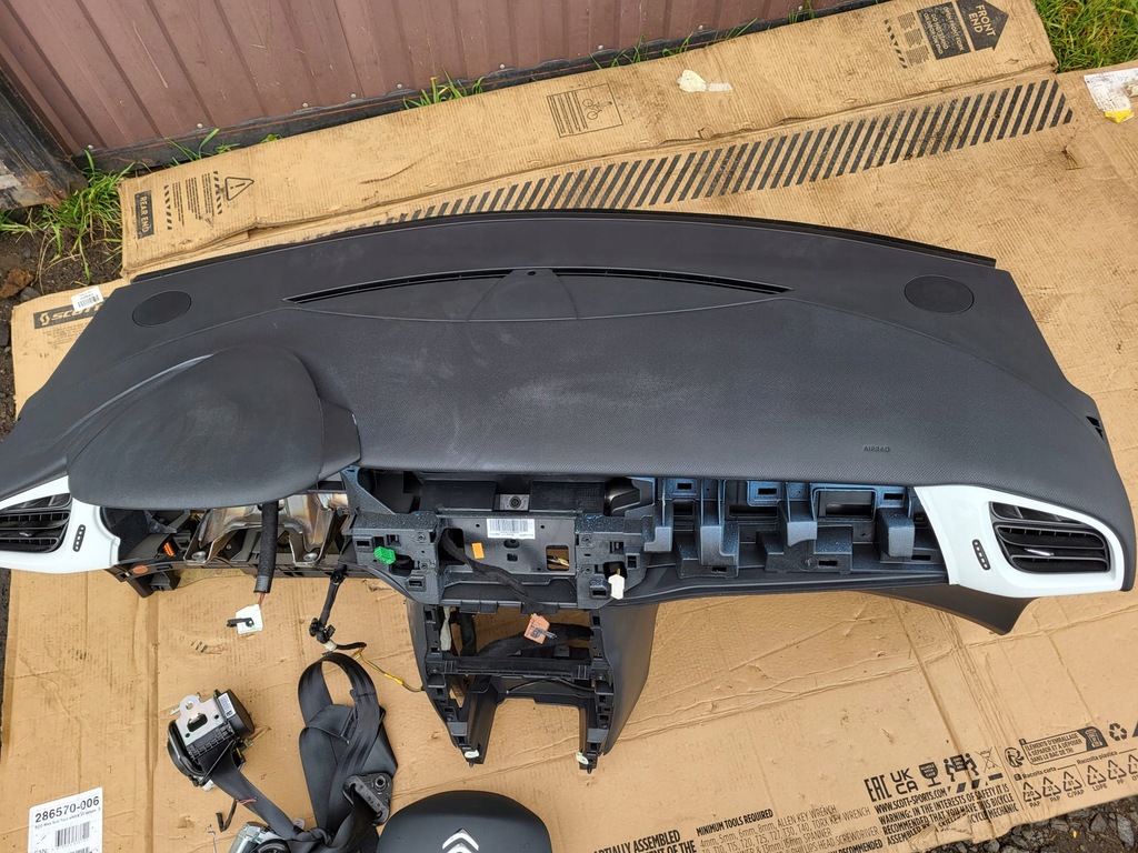 фото №4, Citroen c3 ii konsala подушки безпеки комплект 2010-2017