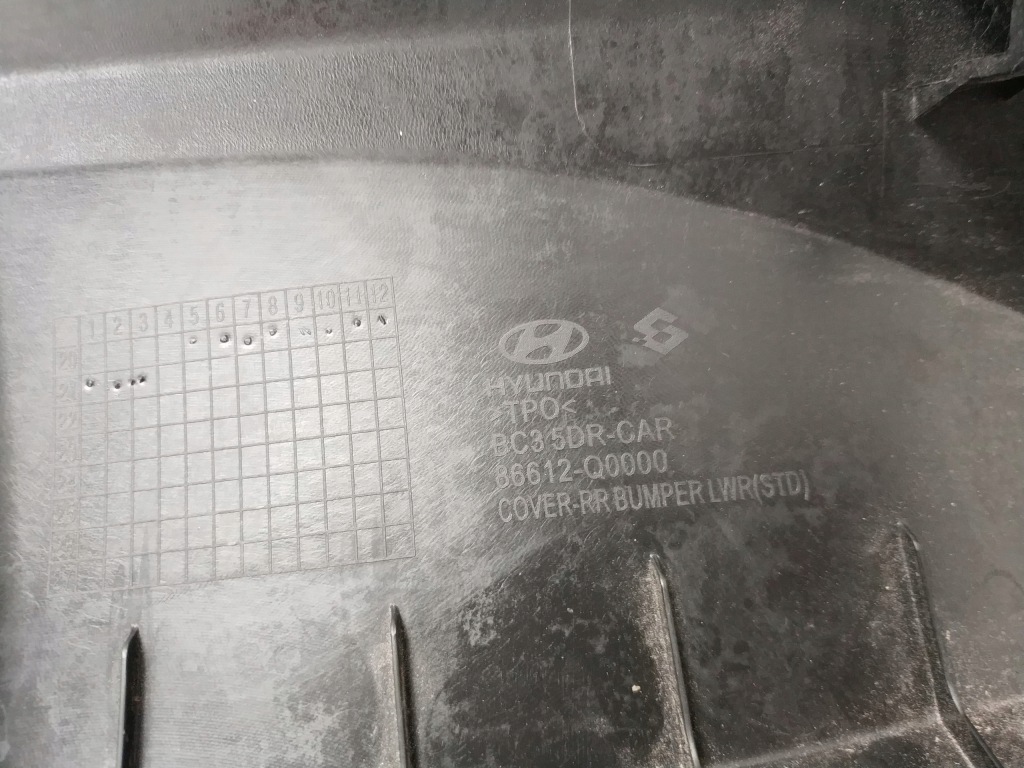 фото №6, Hyundai i20 iii 3 спойлер диффузор бампера задняя