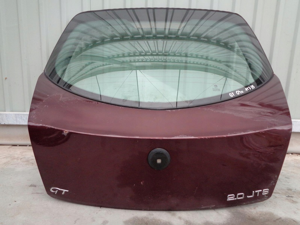 фото №1, Крышка багажника задняя с стекло alfa romeo gt 2004r. kod 117/b