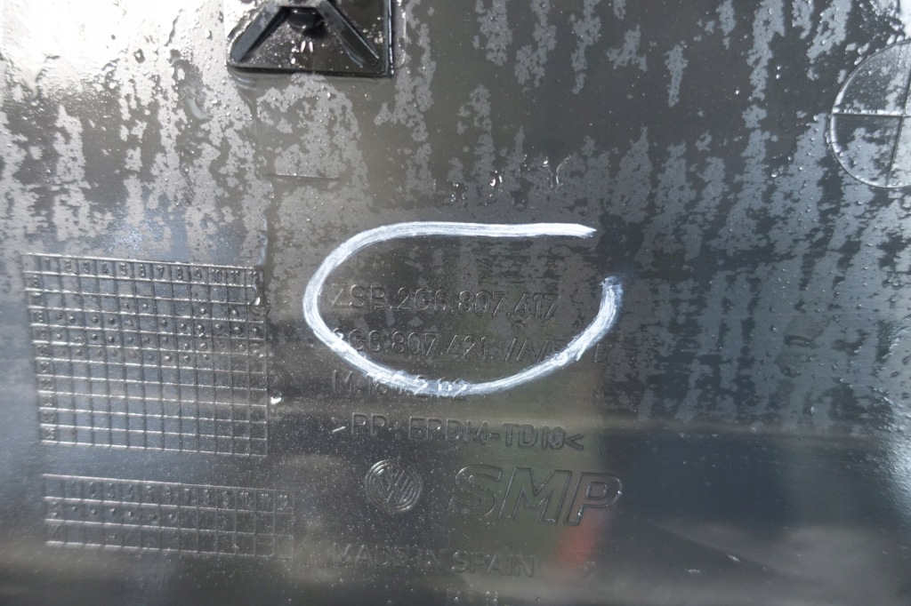 фото №10, Vw polo vi 6 2g6 2017- бампер задня задній 2g6807417