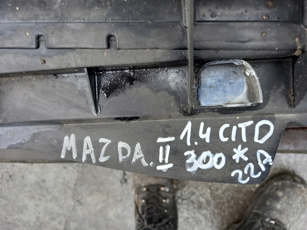 фото №7, Pas передний комплект радиатор mazda ii 1.4 citd