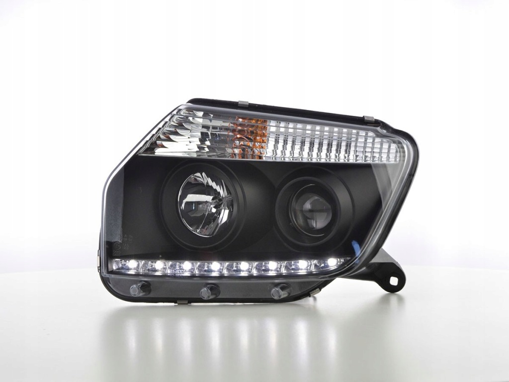 Купить Фонари перед daylight led drl dacia duster чёрные