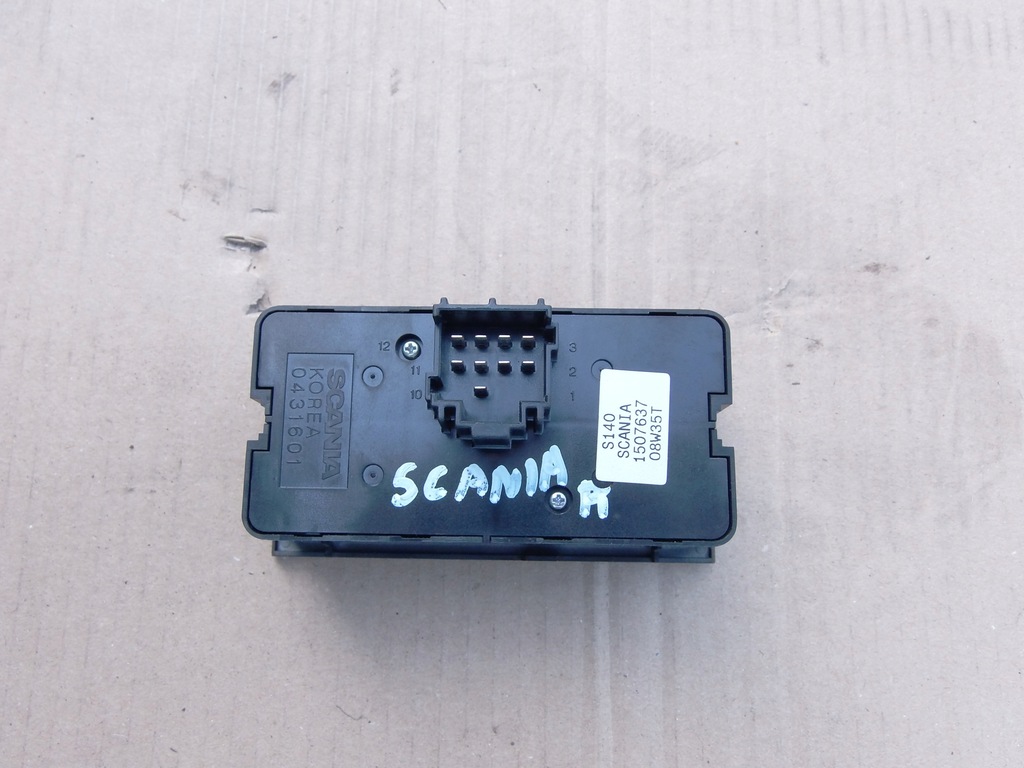 фото №2, Панель кнопки світла 1507637 scania r xpi 400 440