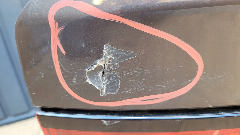 фото №6, Volvo v90 ii 2 16- крышка багажника багажника задняя задняя fv