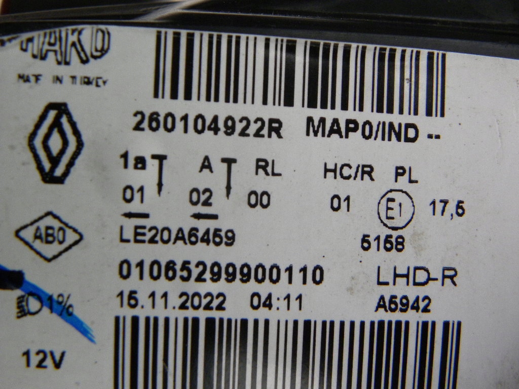 фото №11, Renault clio 5,v капот po delikatnym gradzie, лампи full-led,zderzak