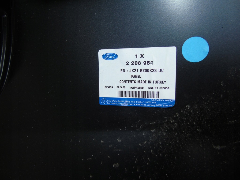 фото №11, Ford transit custom bok крыша jk21-b200k22-dc