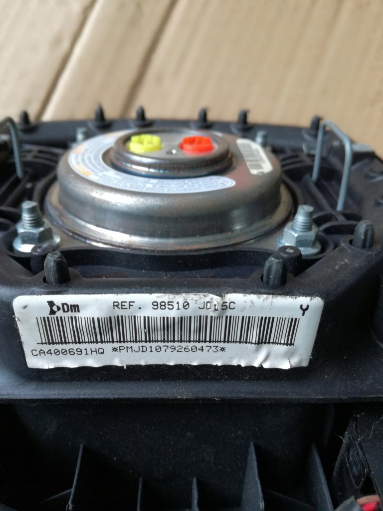 Qashqai j10 07- 2013 рік подушка подушка безпеки керма Оригінал