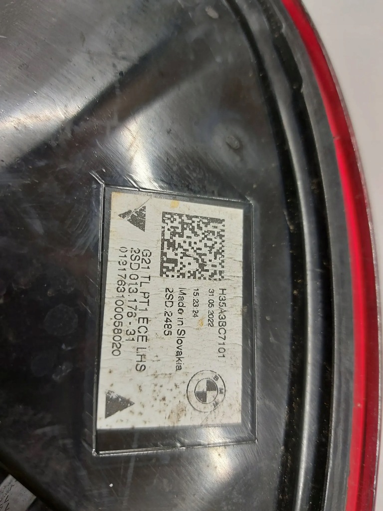 фото №11, Bmw 3 g20 g21 kombi led ліва лампа задня задня